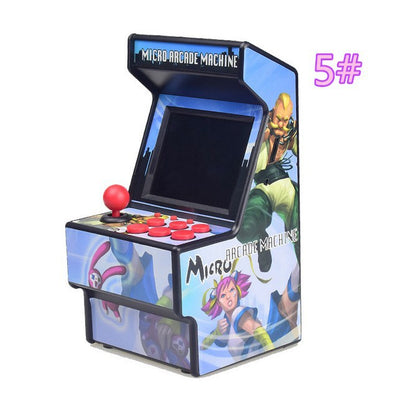 Mini Arcade Clássica com 156 Jogos – Diversão Retro em Tamanho Reduzido
