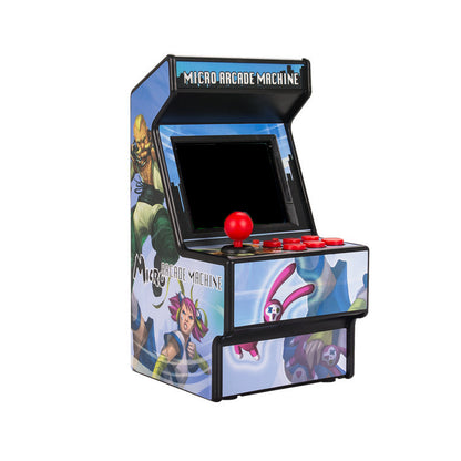 Mini Arcade Clássica com 156 Jogos – Diversão Retro em Tamanho Reduzido