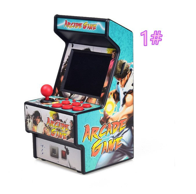 Mini Arcade Clássica com 156 Jogos – Diversão Retro em Tamanho Reduzido