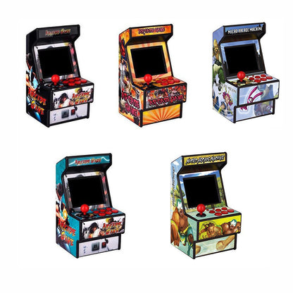 Mini Arcade Clássica com 156 Jogos – Diversão Retro em Tamanho Reduzido